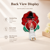 Lampe murale décorative à brancher, compatible toutes saisons, pour éclairage d'ambiance intérieur et usage commercial (vente en gros)