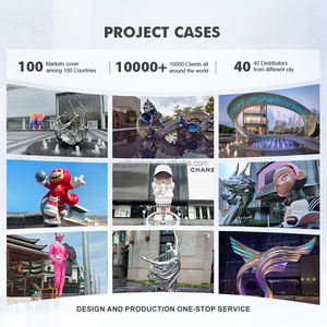 Système d'exposition Butterfly Dream - Installation de présentoir pop-up de marque Fantasy Violet Bleu Blanc - Product Image 5