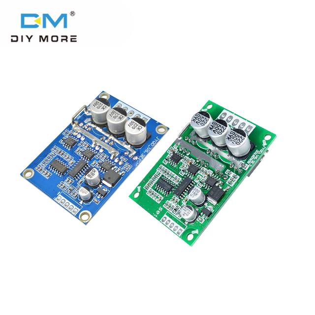 DIYMORE 500W PWM Brushless Motor Controller No Hall DC Motor Balancing Automotive Balance BLDC Driver Control Board Module