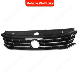 Calandre avant Wolf Lake pour VW Passat 2016-2019 version US, matériau ABS - Product Image 2