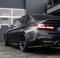 Jantes forgées en alliage d'aluminium LZT-233 à profil profond, noires, 5x114.3 5x120 18 19 20 21 22 Sport pour BMW Gtr Nissan Audi