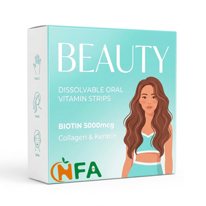 Tiras Orales de Vitaminas en Venta, Contienen Biotina, Favorecen el Crecimiento Saludable del Cabello, Fortalecen las Uñas - Product Image 1