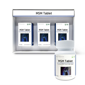 Tabletas de MSM de Fórmula Avanzada Yuyu Healthcare, Metilsulfonilmetano para una Salud Articular Superior, Regeneración del Cartílago, Dolor Crónico - Product Image 1