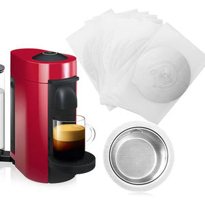 Cápsulas Nespresso Vertuo Recargables, Fácil de Usar, Cápsulas de Café Vacías Reutilizables de Acero Inoxidable 304 con Tapa Desechable - Product Image 3