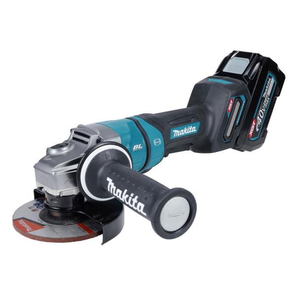 MAKITA - GA050GT101 угловая шлифовальная машина XGT®40Vmax Ø125 мм (с 1 батареей и зарядным устройством) шлифовальные и хонинговальные машины