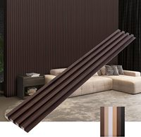 Panneau mural WPC insonorisant et ignifuge LONGDI LD-11, style minimaliste, design 3D cannelé, garantie à vie, solution complète pour les salles de sport