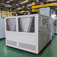 Refroidisseur d'eau 30 kW, 40 kW, 50 kW, refroidisseur industriel 10 tonnes, 12 tonnes, 15 tonnes, refroidisseur à air 20 CV, 25 CV pour le refroidissement des machines industrielles