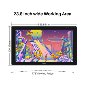 <span class=keywords><strong>HUION</strong></span> <span class=keywords><strong>kamvas</strong></span> 24 más 2,5 K QHD 140% sRGB completo laminado diseño gráfico digital dibujo monitor - Product Image 2