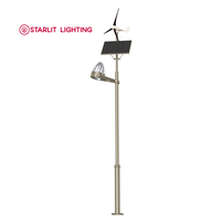Farolas solares LED de alta eficiencia de 25W con diseño óptico único Reflector deslumbrante Paisaje Fuente de alimentación de CA IP65