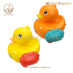 Mini jouet de canard animal de dessin animé pour bébé et enfant en bas âge Push-<span class=keywords><strong>Pull</strong></span> Early Learning Walk Baby Walker avec cloche Music & Story - Product Image 5