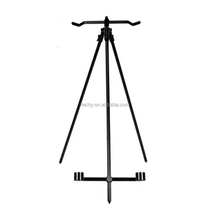 Chất Lượng Cao Nhôm Có Thể Điều Chỉnh Fishing Rod Chủ Tùy Chỉnh Tripod Cho Biển Bãi Biển Và Sông Suối Câu Cá