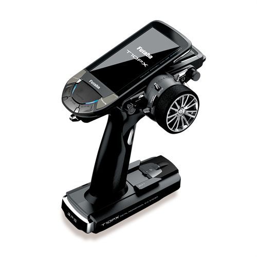 Futaba T10PX 10Ch 2.4GHz T-FHSS Transmitter With Dual R404SBS-E Receivers for RC Car Boat Models