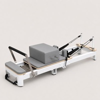 Machine de Pilates Reformer pliable et réglable en alliage d'aluminium moulé sous pression pour usage en studio de Pilates (vente en gros)