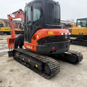 Mini-excavatrice sur chenilles hydraulique d'occasion 5,5 tonnes avec moteur Kubota, accessoires personnalisables 5-6 tonnes, livraison rapide - Product Image 3