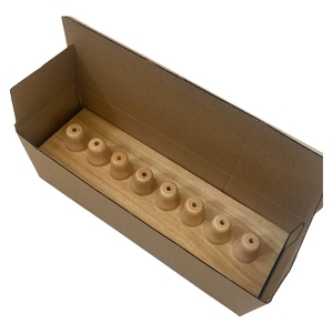 Kit de 8 diapasons en gros avec base en bois résonnante, instrument de thérapie par vibration sonore pour la méditation et le yoga - Product Image 2