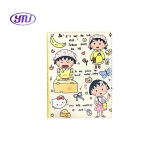 ใหม่เคสหนังสำหรับสมุดหน้าสี A5ลายการ์ตูนมารูโกะไดอารี่อนิเมะสำหรับอาหาร - Product Image 5