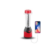 Lampu Tenda Camping Portabel Tenaga Surya Grosir 24 LED Isi Ulang USB Dengan Panel Surya 5.5V/0.2W