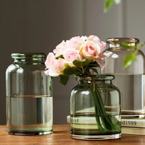 Florero de Vidrio Hidropónico Moderno, Florero Decorativo de Vidrio para Escritorio, Venta al por Mayor - Product Image 1