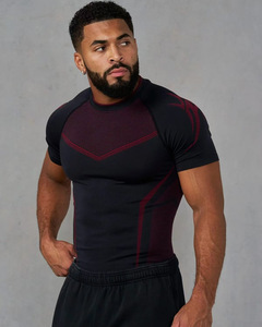 T-shirt de sport King Mcgreen Star pour homme, tenue de fitness ajustée, élasticité, séchage rapide, ajusté, tendance, musculation, manches courtes - Product Image 1