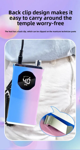 Taladro Eléctrico Profesional para Uñas, USB Portátil, Pantalla Táctil, Herramientas de Manicura y Pedicura, Baja Vibración, Pulido con Brocas - Product Image 6