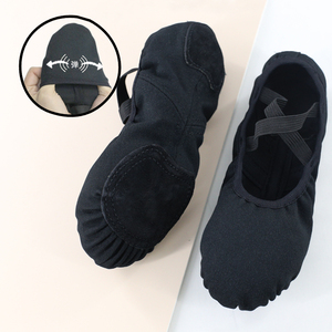 Zapatillas de Ballet de Alta Calidad, Zapatos Planos de Ballet, Zapatos de Ballet para Niñas, Zapatillas de <span class=keywords><strong>Plataforma</strong></span> de Tela de Bailarina para Bodas - Product Image 2
