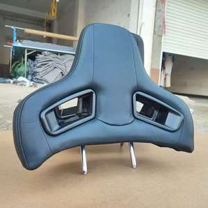 Appui-tête universel pour siège de course automobile, à enfiler, en PVC, avec trou <span class=keywords><strong>triangulaire</strong></span>, type séparé, <span class=keywords><strong>coussin</strong></span>-cou pour - Product Image 1