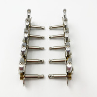 Original Factory Wholesale 5R5L Long Tail Hole Guitar Tuning Pegs for 10 String Banjo Folk Classical Guitar Accessories