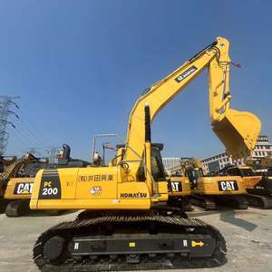 98% Nueva excavadora Komatsu de segunda mano con buen rendimiento y estado - Product Image 6