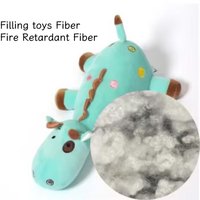 Fibre de polyester recyclée premium Hanbang siliconée 3D 64 mm, anti-boulochage, anti-déformation, performance élastique pour
