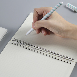 Nuovo Quaderno A5 Trasparente <span class=keywords><strong>a</strong></span> Griglia Quadrata con Puntini, Rilegatura <span class=keywords><strong>a</strong></span> Spirale in PP Spesso, Personalizzabile, Ideale come Regalo - Product Image 4