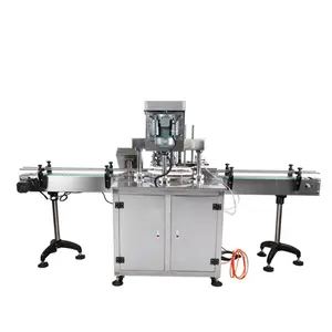 YT-980 JYD Supply Fully Automatic Tinplate Round Bottle Metal Food Plastic Aluminum Cans Filling And Cover Sealing Machine