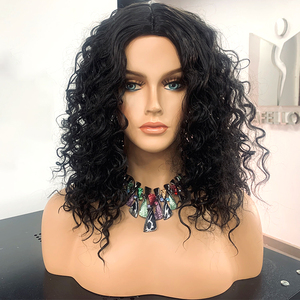 Tête de mannequin réaliste en fibre de verre H1141-U <span class=keywords><strong>avec</strong></span> épaules pour perruque, tête et <span class=keywords><strong>buste</strong></span> de mannequin féminin - Product Image 6