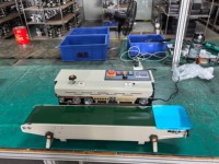 Scelleuse à bande continue automatique NanYun FR-900C pour sacs en plastique avec roue de codage de date en option