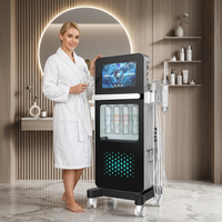 Appareil d'hydrodermabrasion Hidrafacial 17 fonctions Alice Aqua Peel Alice Super Bubble Skin Machine pour salles de formation Braeat
