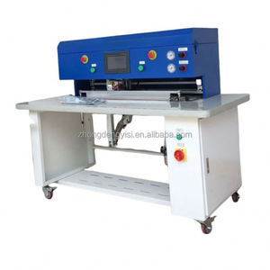 Automatic Leather and <b>Rubber</b> Belt Flanging Machine Straight <b>Edge</b> Hot Melt Adhesive Straight <b>Edge</b> Embossing Machine - Product Image 2