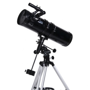 Mira telescópica astronômica 1400150eq 150mm, barreira ótica, refrativa, para viagens, áreas externas