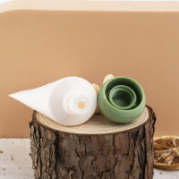 Tube de crème pour les mains écologique de 20 ml avec bouchon à vis rond