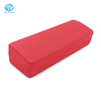Étui à lunettes rigide personnalisé avec logo, en cuir PU, boîte à lunettes portable, étui de rangement pour lunettes de lecture