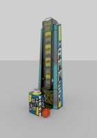Machine de jeu d'arcade de sport à monnayeur de haute qualité, machine de jeu d'arcade de frappe au marteau