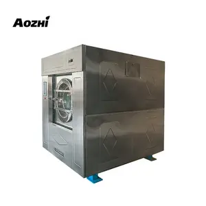 AOZHI 50KG endüstriyel yıkayıcı ticari çamaşır yıkama makinesi üretici