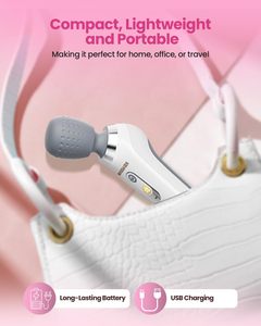 2025 vente chaude produits Massage <span class=keywords><strong>marteau</strong></span> charge électrique masseur bâton vibrateur Portable corps multi fonction masseur bâton - Product Image 5