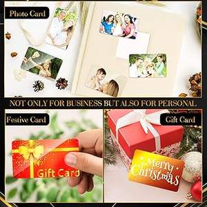 عرض رائع ببطاقة عمل معدنية فارغة فارغة ، بطاقات أعمال مخصصة ، فارغة مصنوعة من الألومنيوم المؤكسد ، علامة مناسبة - Product Image 5