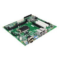 Carte mère industrielle Micro-ATX prenant en charge les processeurs Intel Haswell/Broadwell LGA 1150 (i3/i5/i7) 14 ports série 10 USB 2.0 INTEL H81