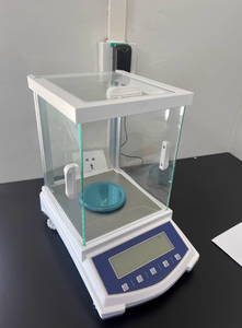 G * 0.001g * सटीक इलेक्ट्रॉनिक प्रयोगशाला संतुलन के लिए डिजिटल विश्लेषणात्मक वजन पैमाने का समर्थन किया - Product Image 6