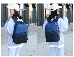 Sac à dos pour ordinateur portable Oxford imperméable de haute qualité à bas prix avec fermeture éclair, grande capacité, léger, doublure en polyester - Product Image 6