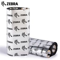 Cintas de Impresora de Etiquetas Zebra A4201BK Originales, Cintas de Códigos de Barras de Transferencia Térmica de Resina de Alta Definición