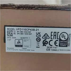 Variateur de fréquence Delta AC Drive VFD haute performance pour le contrôle des machines à convoyeurs, VFD 22 kW, VFD 45 kW - Product Image 5