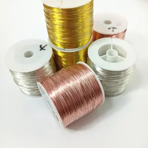 Non tarnish copper wire professional use jewelry findings metal wire 0.3-1.0mm