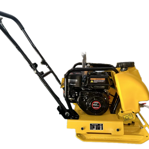 Pelat portabel pemadat dengan sertifikasi CE bensin/mesin Diesel untuk konstruksi mesin pemadat pelat Rammer - Product Image 1