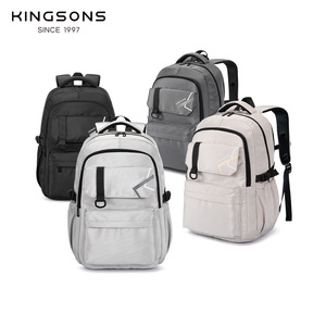 Kingsons Student Backpack 15 Inches Multiple Pockets Everyday Use Unisex - Product Image 1